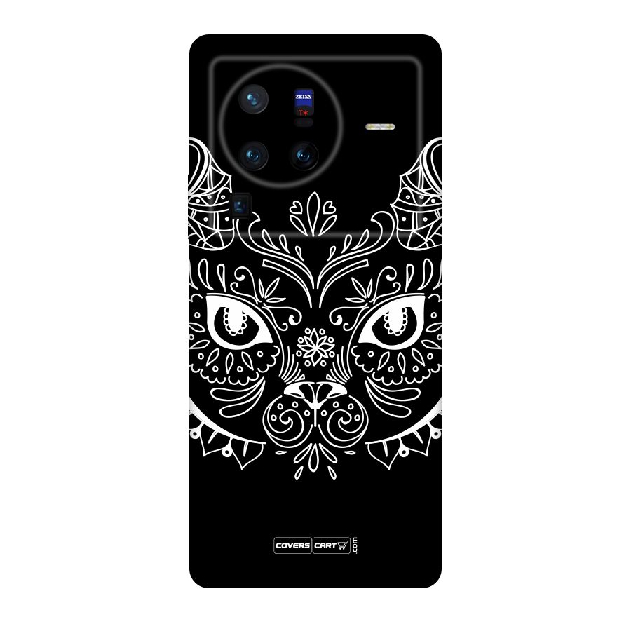 Ethnic Cat Design Original Polycarbonate Back Case for Vivo X80