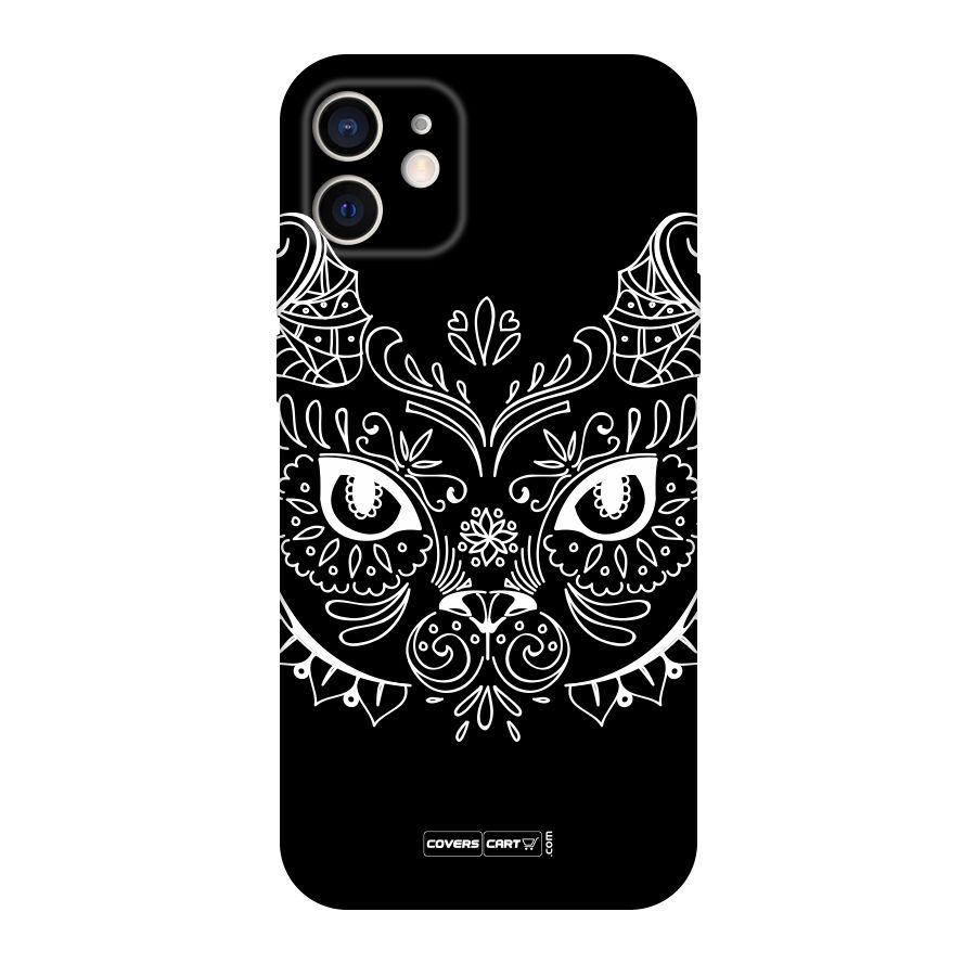 Ethnic Cat Design Original Polycarbonate Back Case for iPhone 12