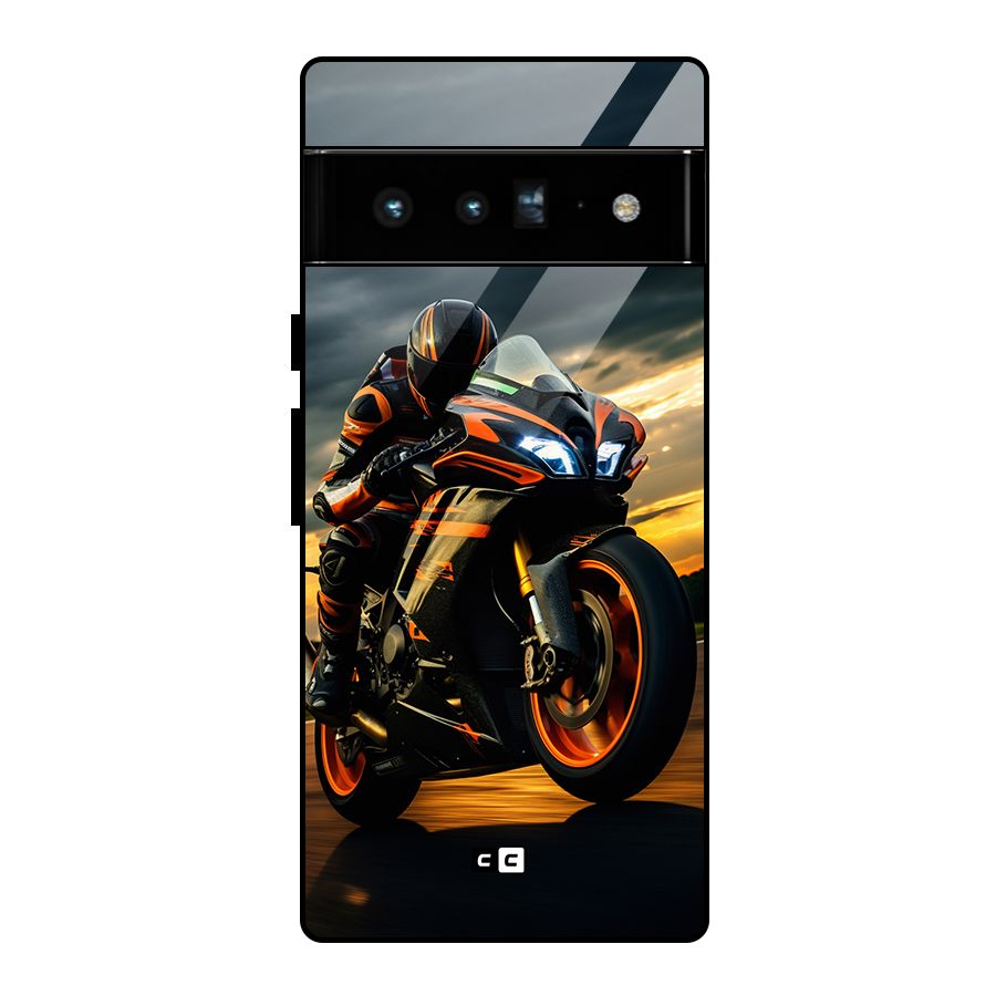 Evening Highway Glass Back Case for Google Pixel 6 Pro