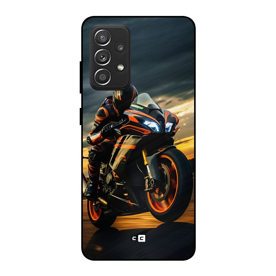 Evening Highway Metal Back Case for Galaxy A52s 5G