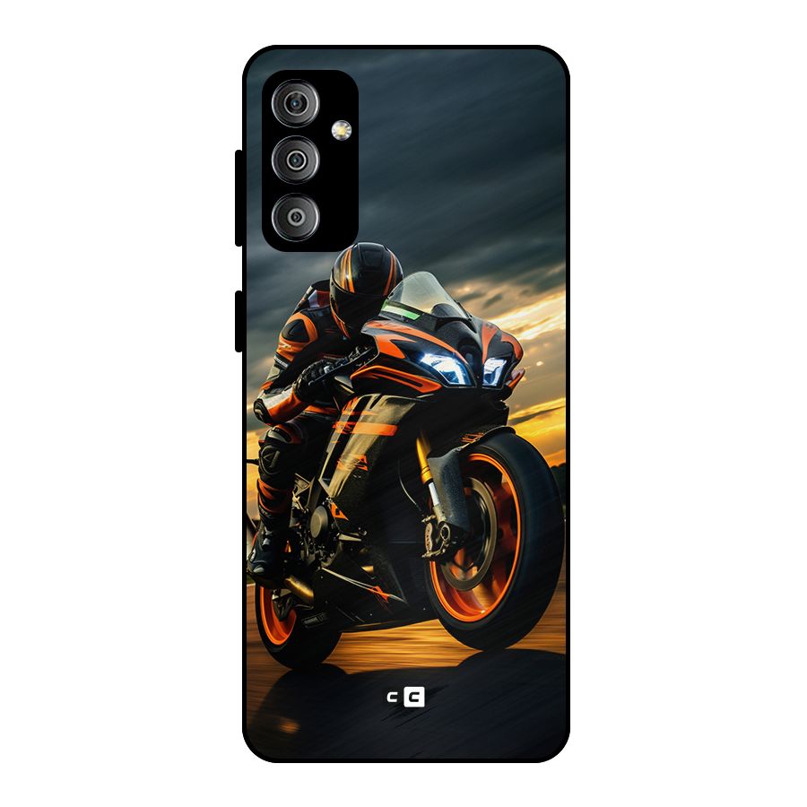 Evening Highway Metal Back Case for Galaxy F23