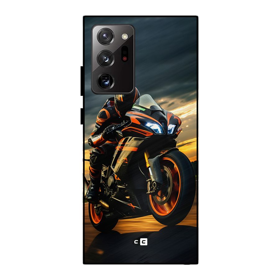 Evening Highway Metal Back Case for Galaxy Note 20 Ultra