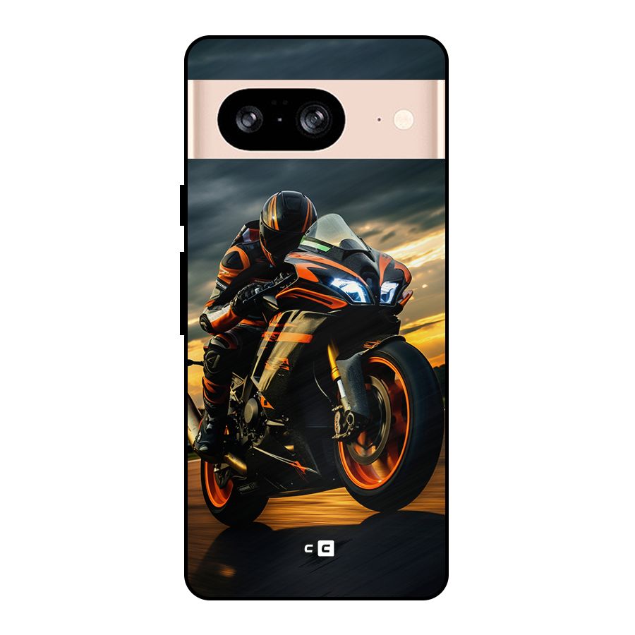 Evening Highway Metal Back Case for Google Pixel 8
