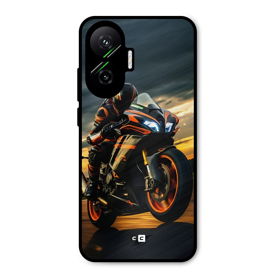 Evening Highway Metal Back Case for Poco F7