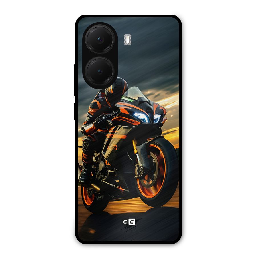 Evening Highway Metal Back Case for Poco X7 Pro