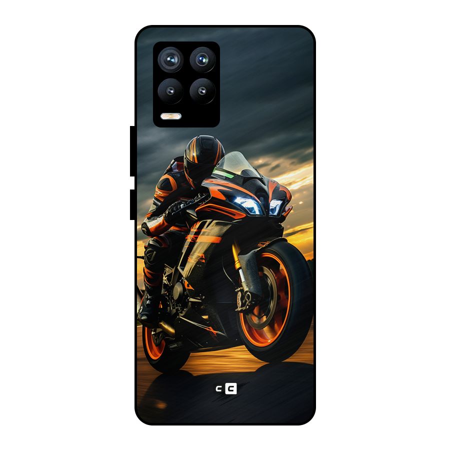 Evening Highway Metal Back Case for Realme 8 Pro