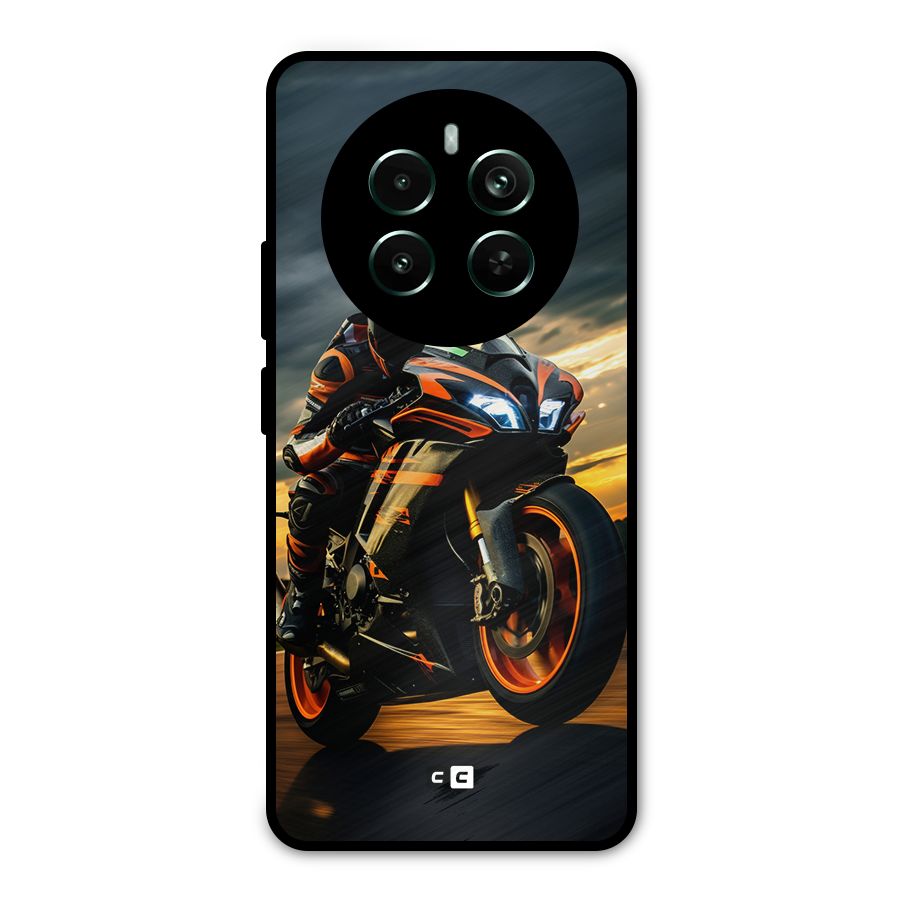 Evening Highway Metal Back Case for Realme Narzo 70 Pro