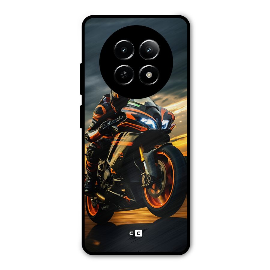 Evening Highway Metal Back Case for Realme Narzo N65
