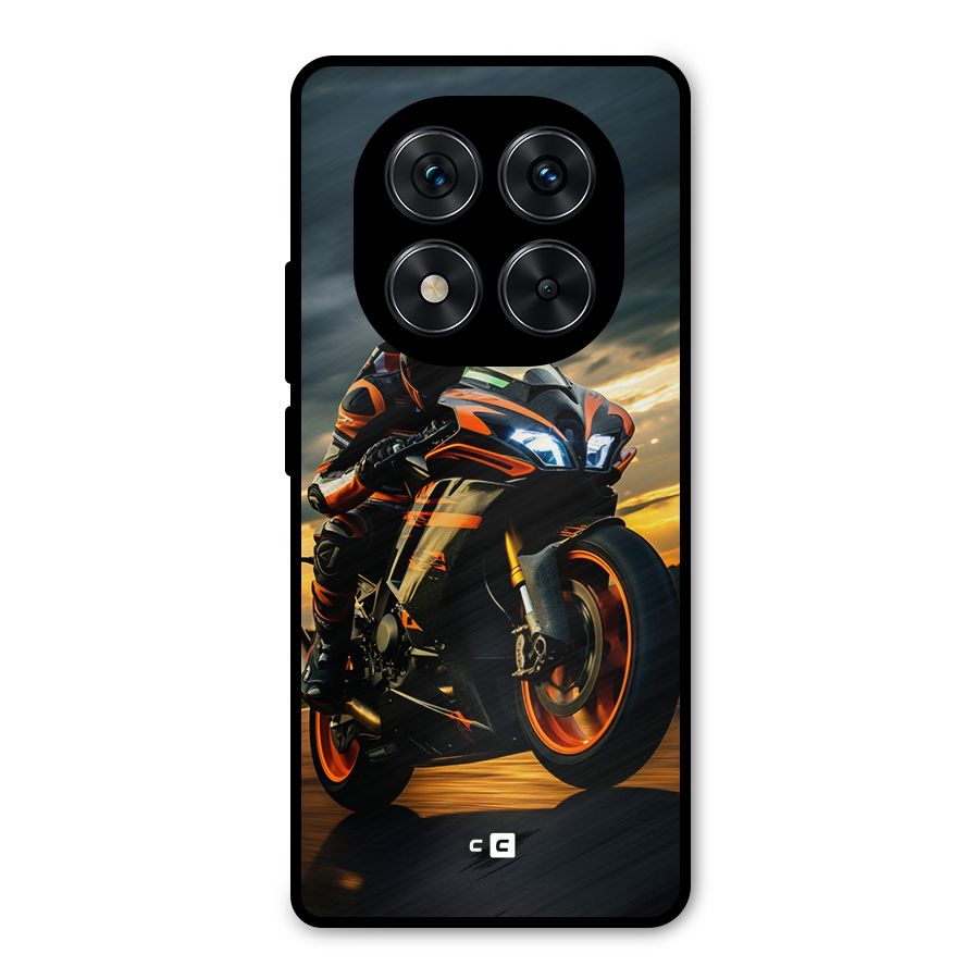 Evening Highway Metal Back Case for Redmi Note 14 Pro 5G