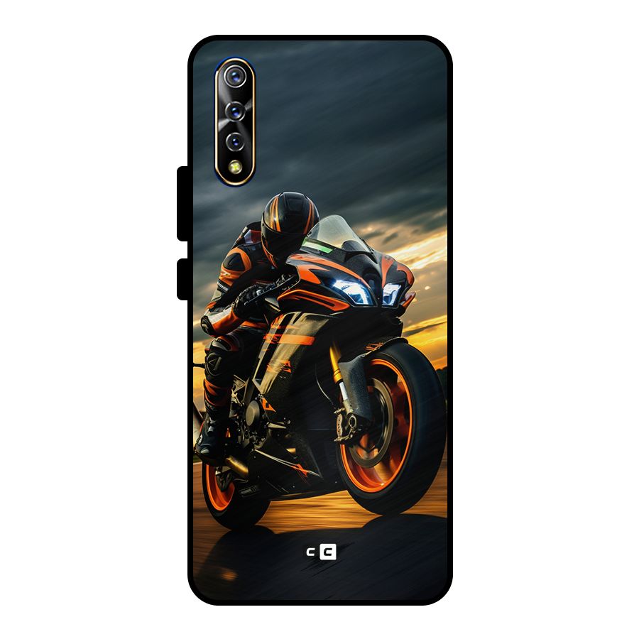 Evening Highway Metal Back Case for Vivo S1