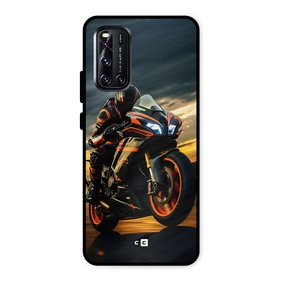 Evening Highway Metal Back Case for Vivo V19