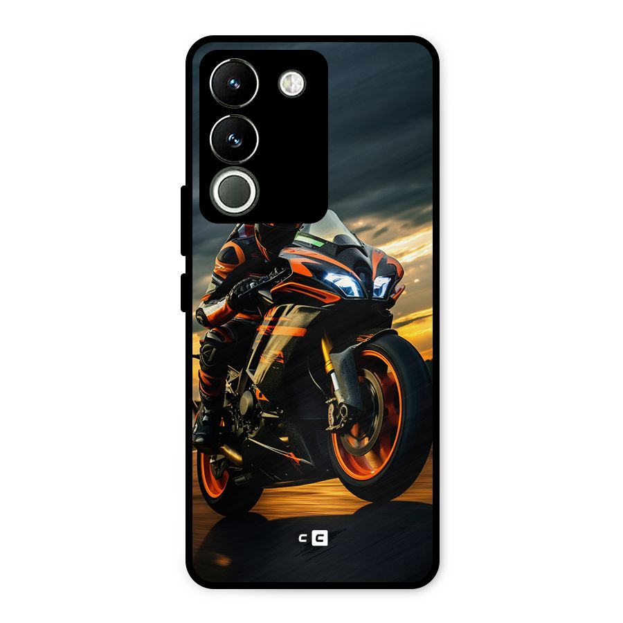Evening Highway Metal Back Case for Vivo Y200