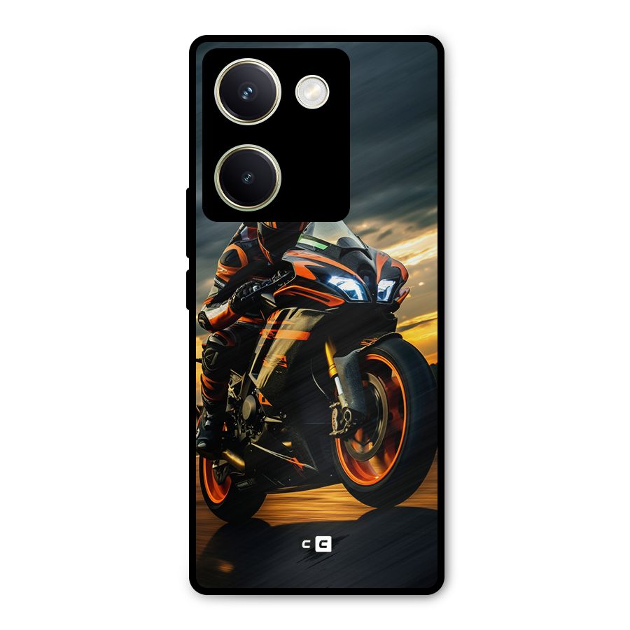 Evening Highway Metal Back Case for Vivo Y200 Pro