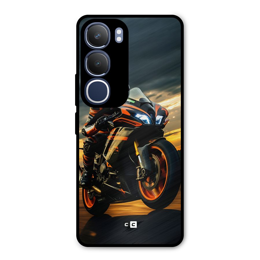 Evening Highway Metal Back Case for Vivo Y29