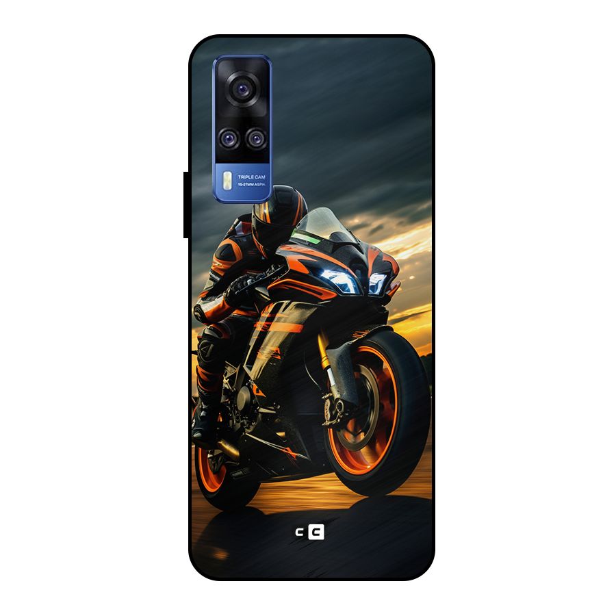 Evening Highway Metal Back Case for Vivo Y51