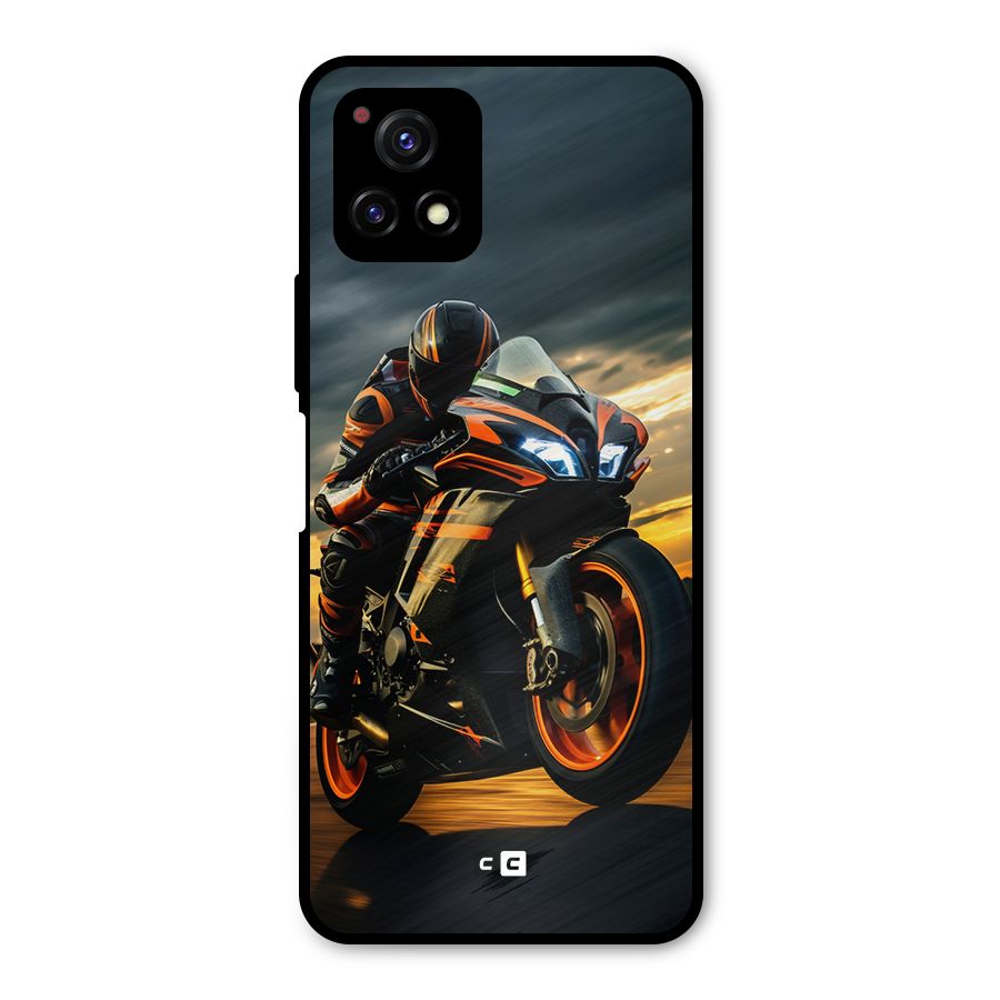 Evening Highway Metal Back Case for Vivo Y72 5G