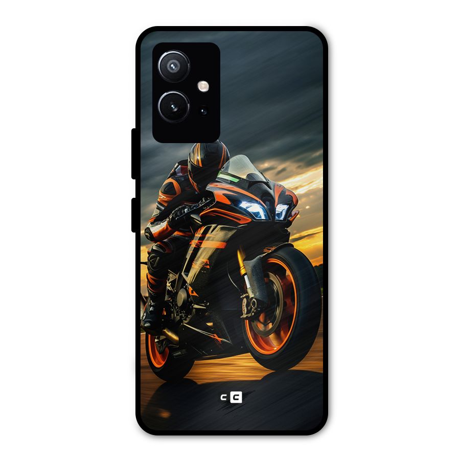 Evening Highway Metal Back Case for Vivo Y75 5G