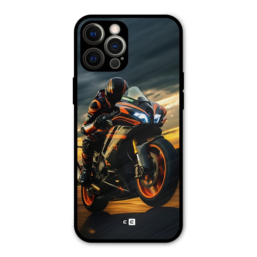 Evening Highway Metal Back Case for iPhone 12 Pro Max