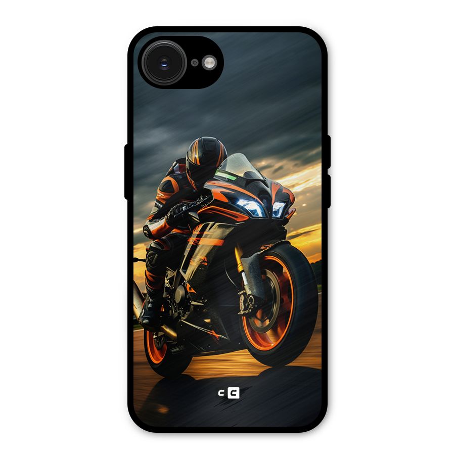 Evening Highway Metal Back Case for iPhone 16e