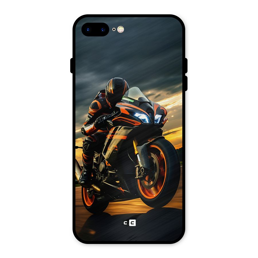 Evening Highway Metal Back Case for iPhone 8 Plus