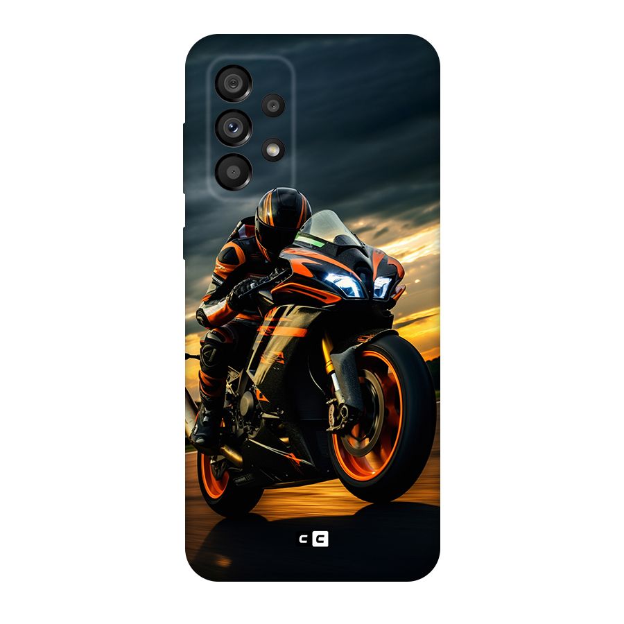 Evening Highway Original Polycarbonate Back Case for Galaxy A73 5G