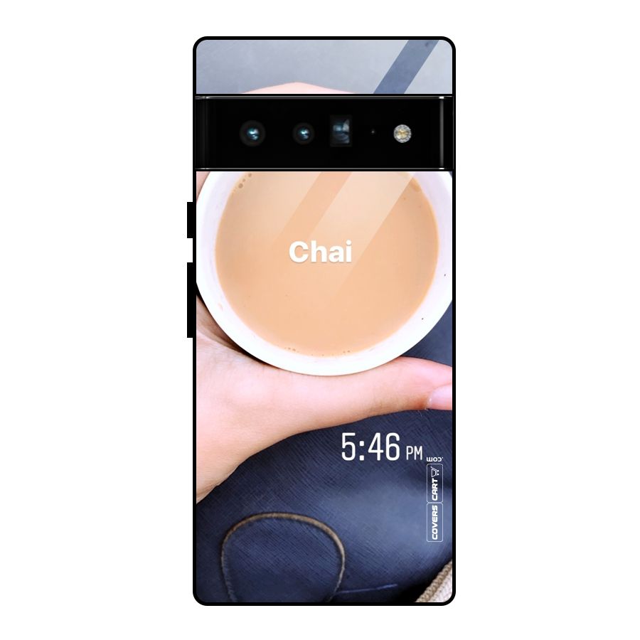 Evening Tea Glass Back Case for Google Pixel 6 Pro