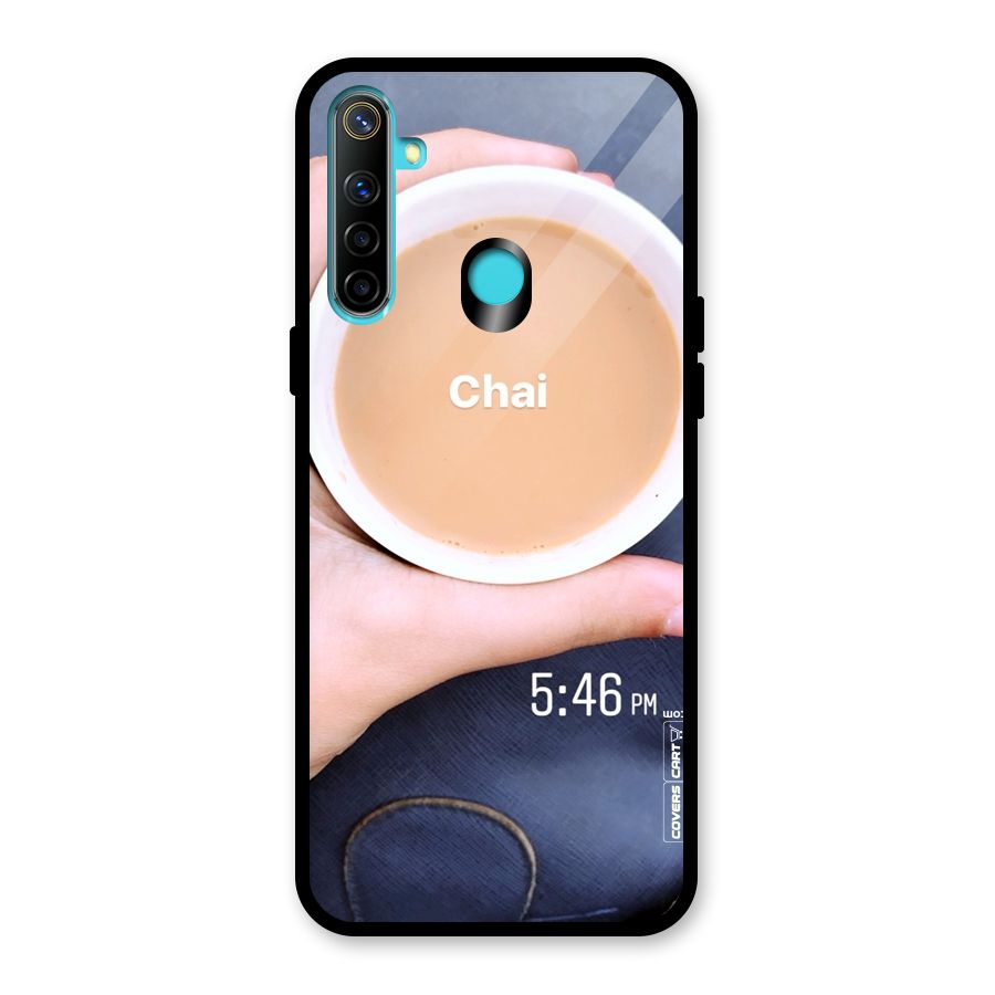 Evening Tea Glass Back Case for Realme 5i