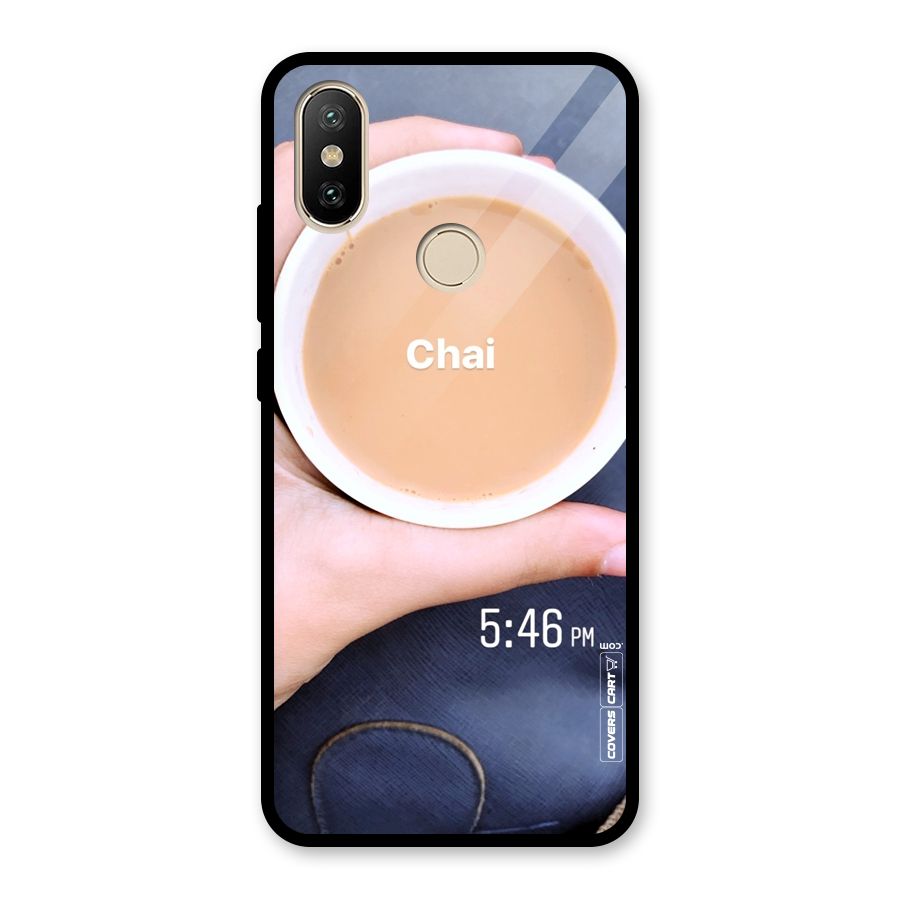 Evening Tea Glass Back Case for Redmi A2