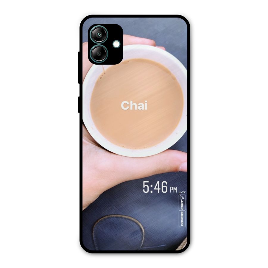 Evening Tea Metal Back Case for Galaxy A04