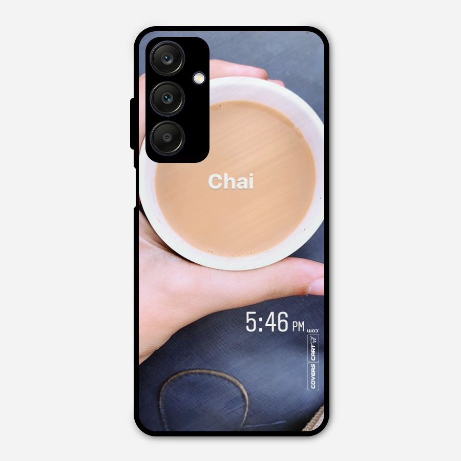 Evening Tea Metal Back Case for Galaxy A25 5G