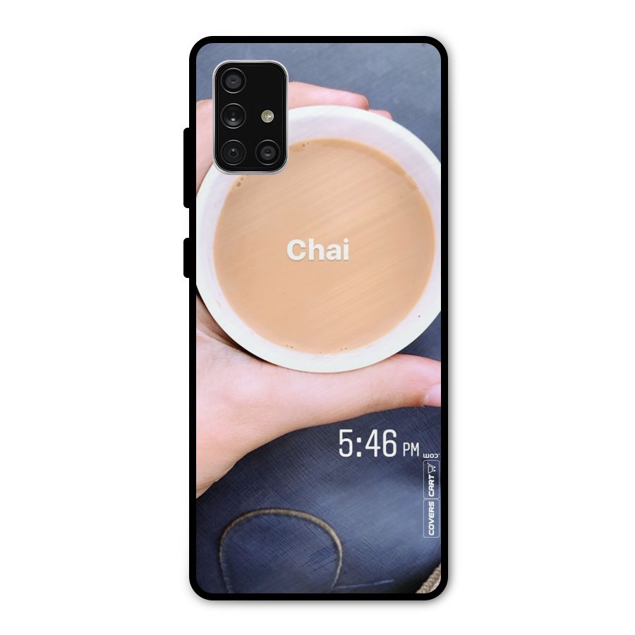 Evening Tea Metal Back Case for Galaxy A71
