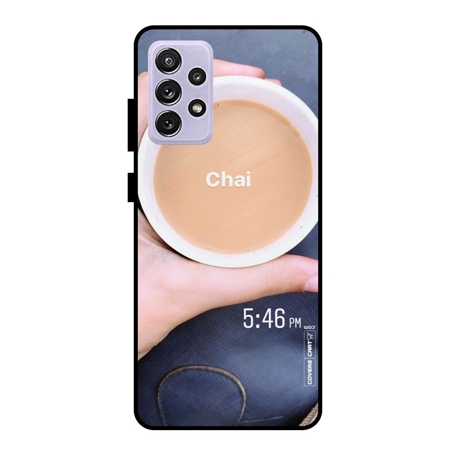 Evening Tea Metal Back Case for Galaxy A72