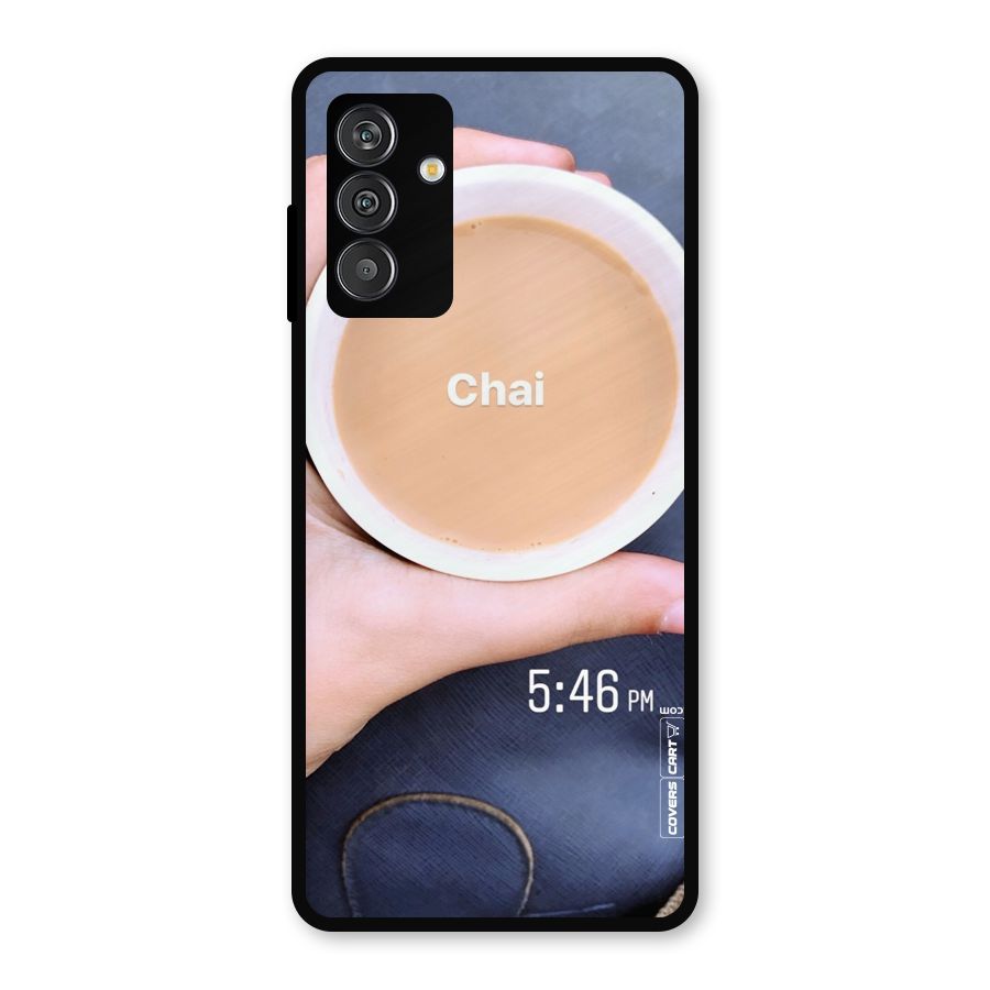 Evening Tea Metal Back Case for Galaxy F13