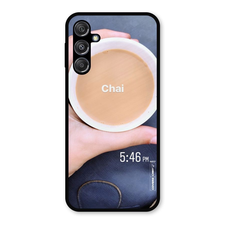 Evening Tea Metal Back Case for Galaxy M34 5G