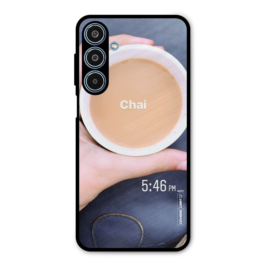 Evening Tea Metal Back Case for Galaxy M35
