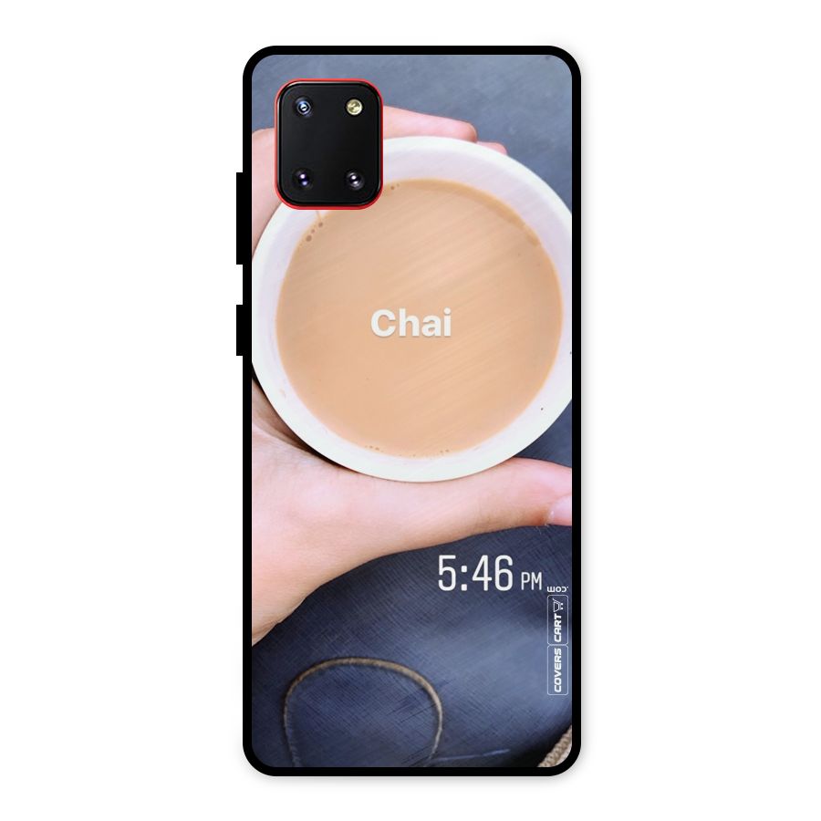 Evening Tea Metal Back Case for Galaxy Note 10 Lite