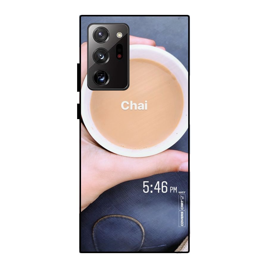 Evening Tea Metal Back Case for Galaxy Note 20 Ultra