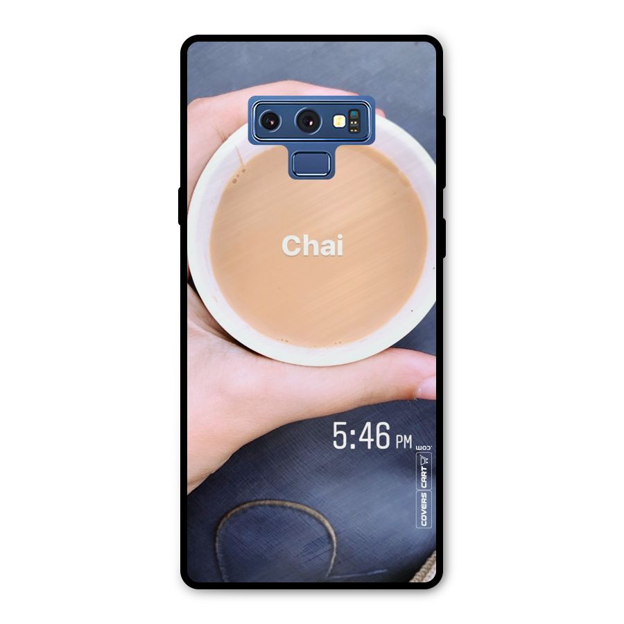 Evening Tea Metal Back Case for Galaxy Note 9