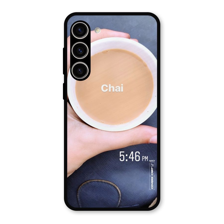 Evening Tea Metal Back Case for Galaxy S23 Plus