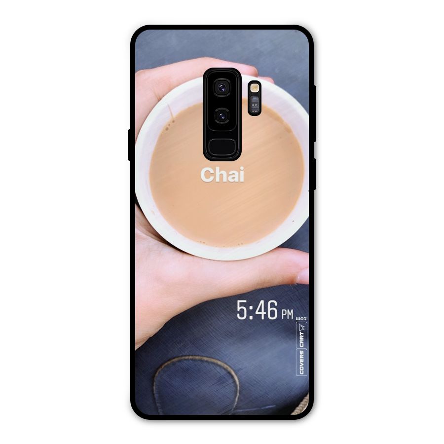 Evening Tea Metal Back Case for Galaxy S9 Plus