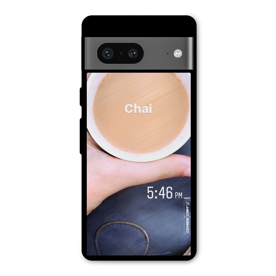 Evening Tea Metal Back Case for Google Pixel 7