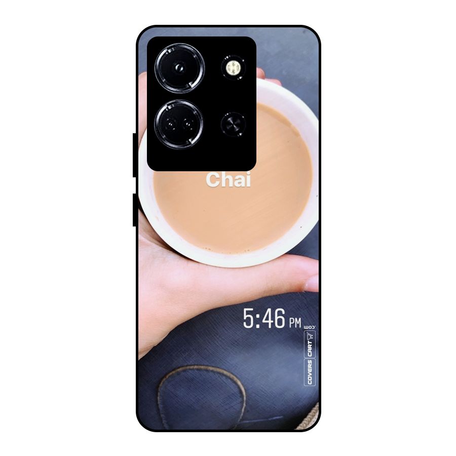 Evening Tea Metal Back Case for Infinix Note 30 5G