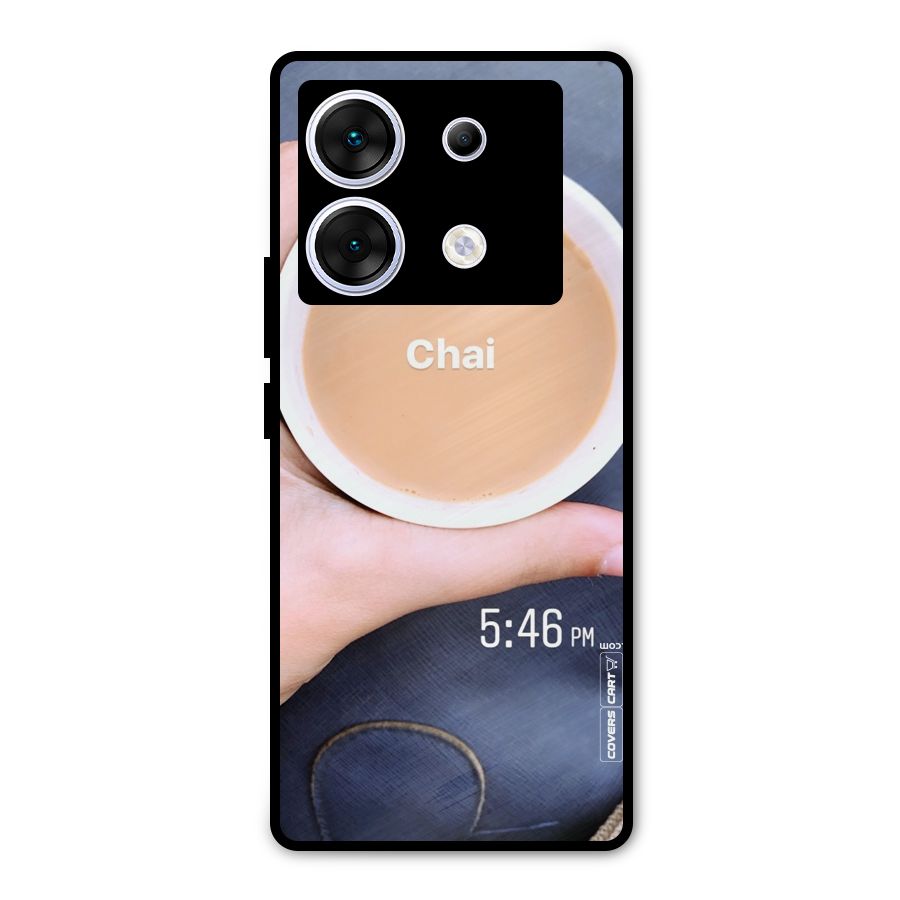 Evening Tea Metal Back Case for Infinix Zero 30 5G