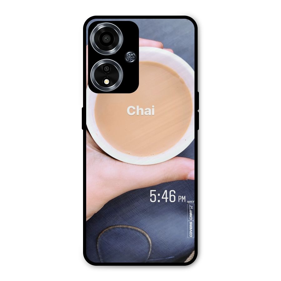 Evening Tea Metal Back Case for Oppo A59