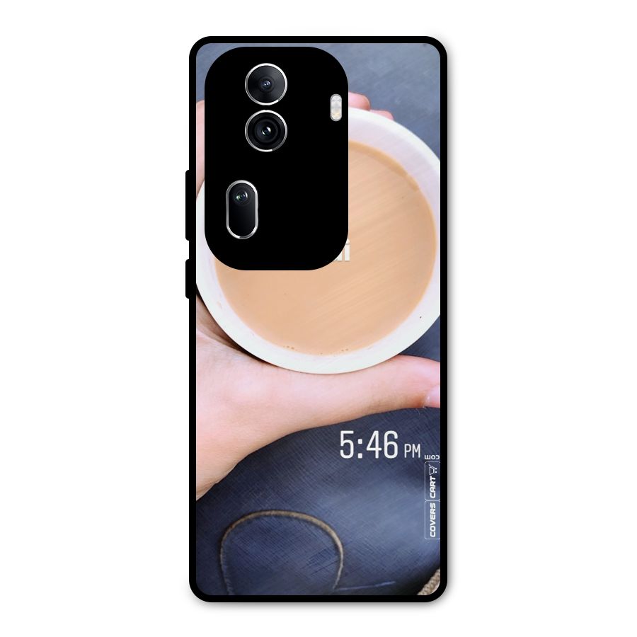 Evening Tea Metal Back Case for Oppo Reno11 Pro 5G
