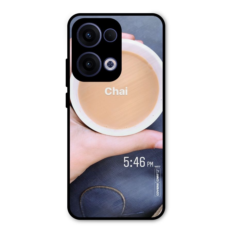 Evening Tea Metal Back Case for Oppo Reno13