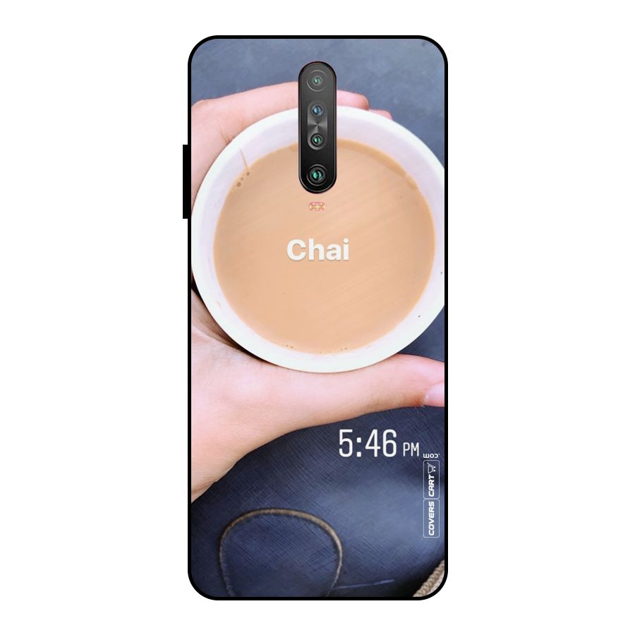 Evening Tea Metal Back Case for Poco X2