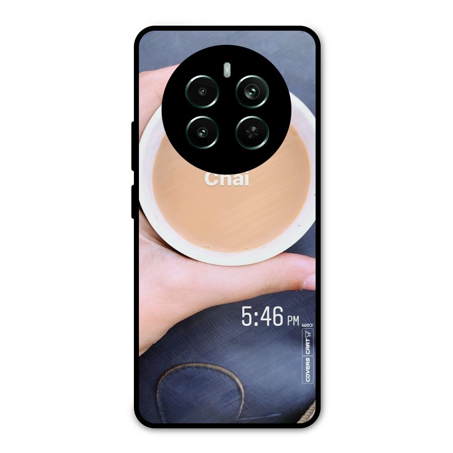 Evening Tea Metal Back Case for Realme 12 Pro Plus