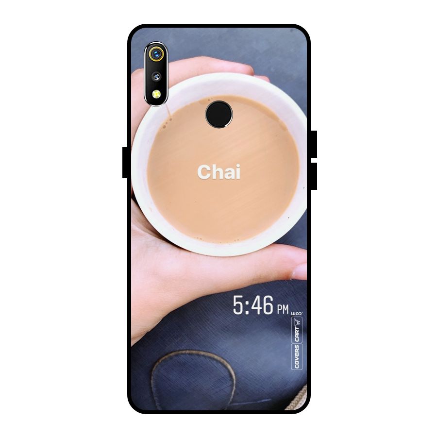 Evening Tea Metal Back Case for Realme 3