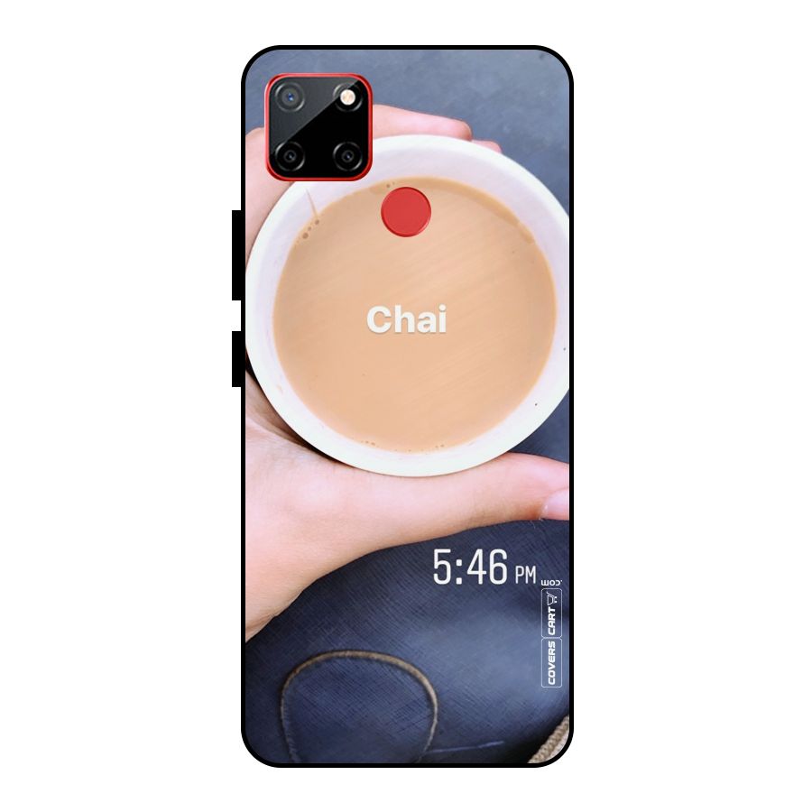 Evening Tea Metal Back Case for Realme C12